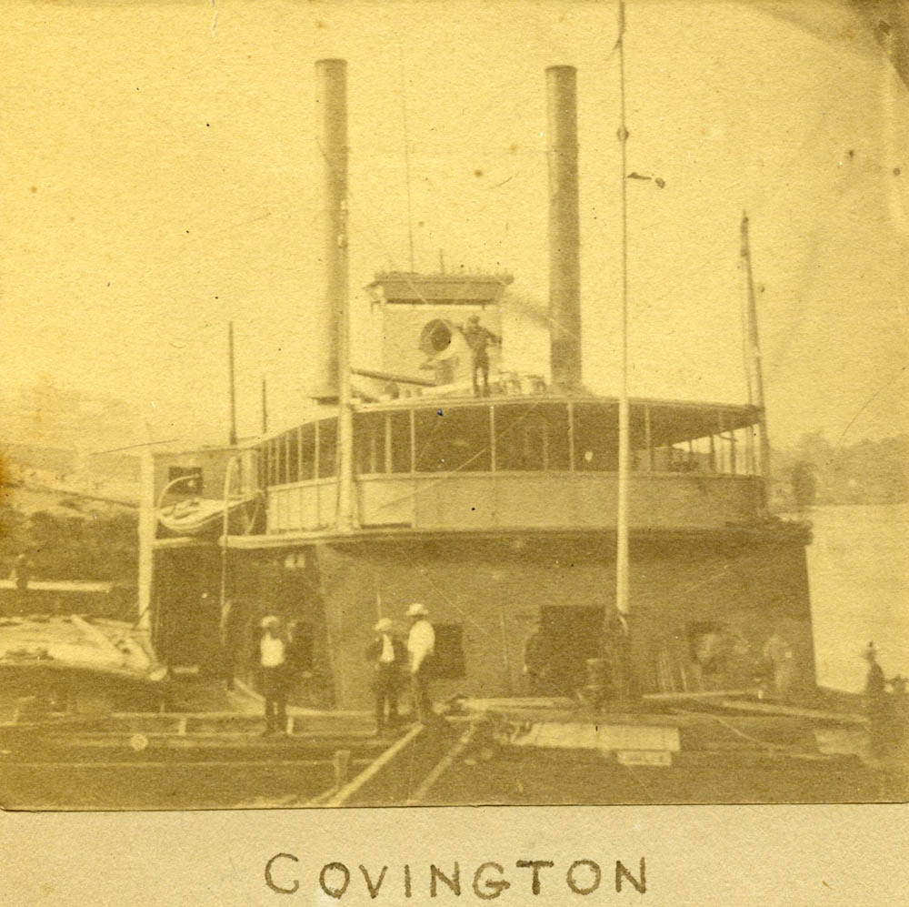 USS Covington Albumen of the USS Covington
